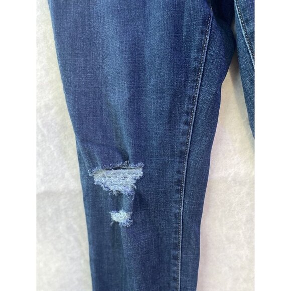 Levis Levi 721 High rise Skinny Jeans Size 30 x 30 Women New Distressed Skinny - Picture 6 of 16